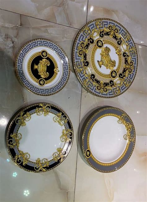 replica versace plates|versace dinnerware set costco.